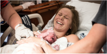 Natural Birth at Marshall Birth Center Placerville Birth Photographer